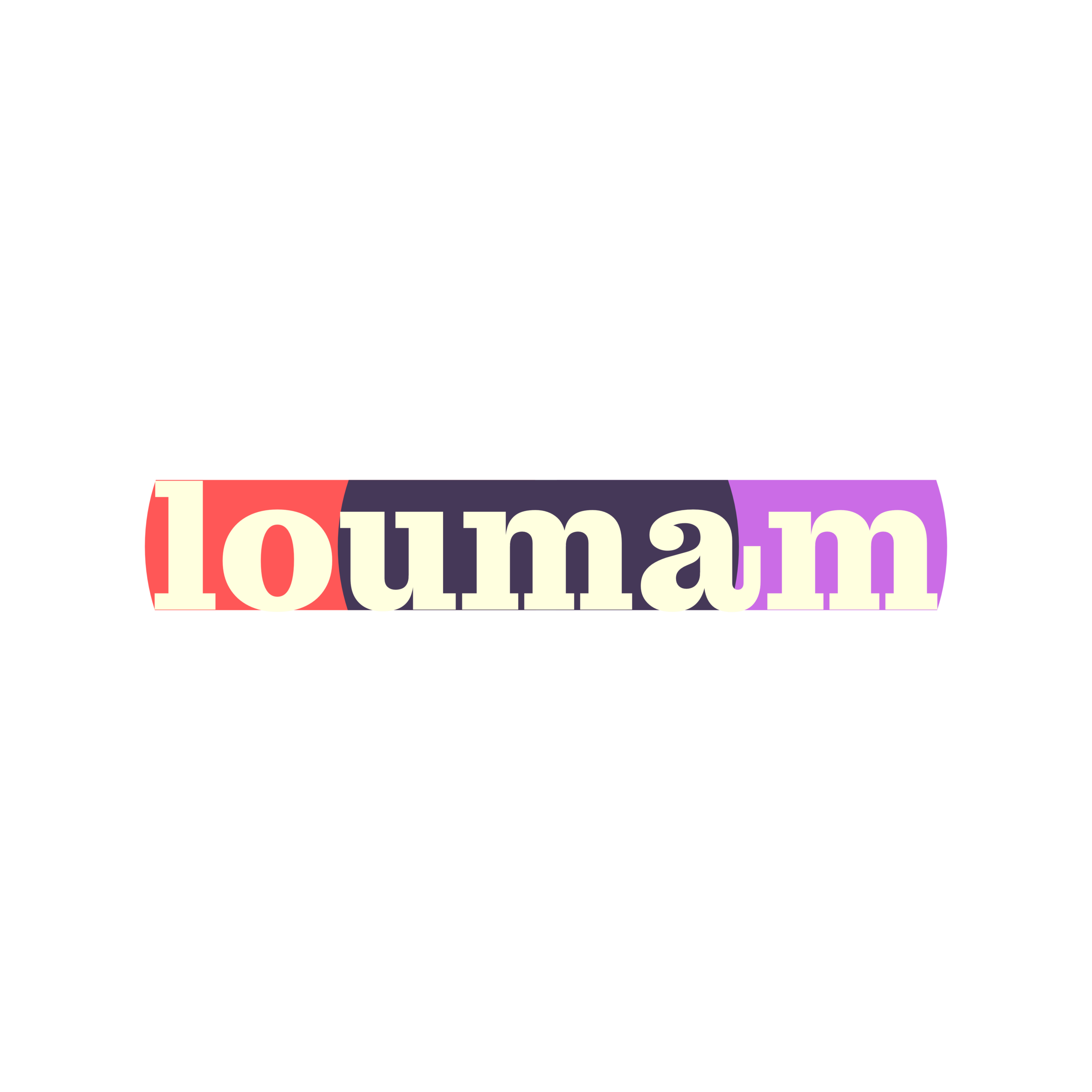 logo loumam communication entrepreneur entreprise accompagnement aide reseaux sociaux site internet création visuel